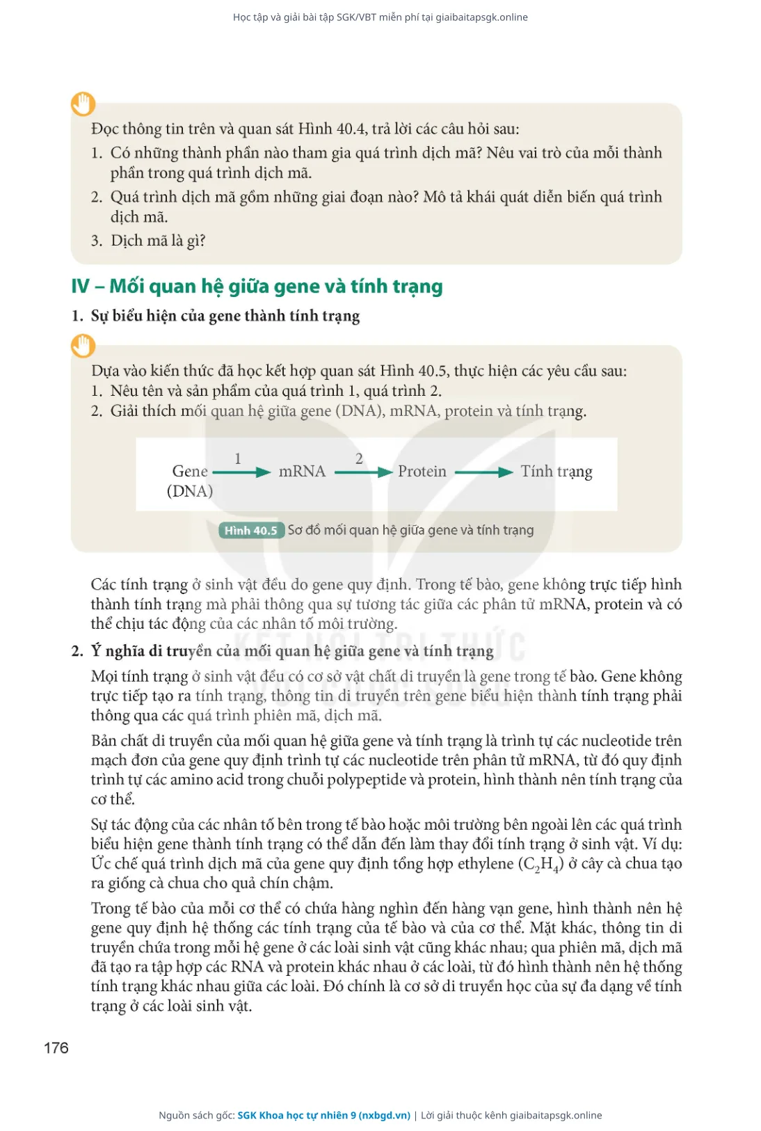 Trang 177 sách giáo khoa SGK Khoa học tự nhiên 9 thu nhỏ