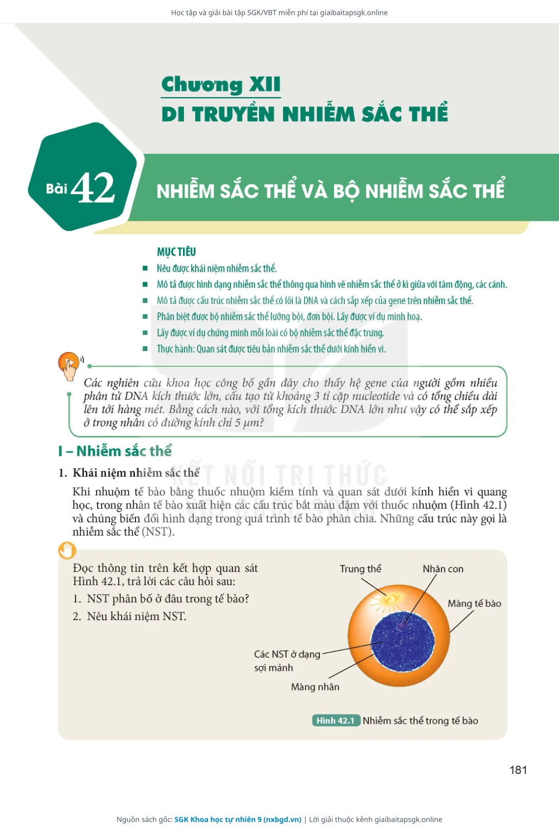 Trang 182 sách giáo khoa SGK Khoa học tự nhiên 9 thu nhỏ