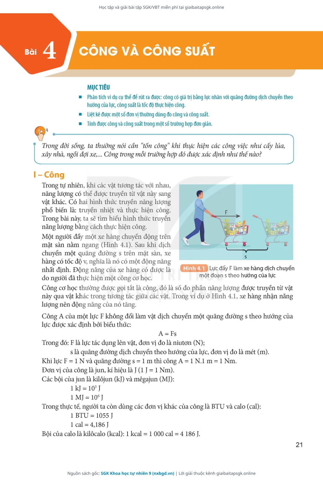 Trang 22 sách giáo khoa SGK Khoa học tự nhiên 9 thu nhỏ