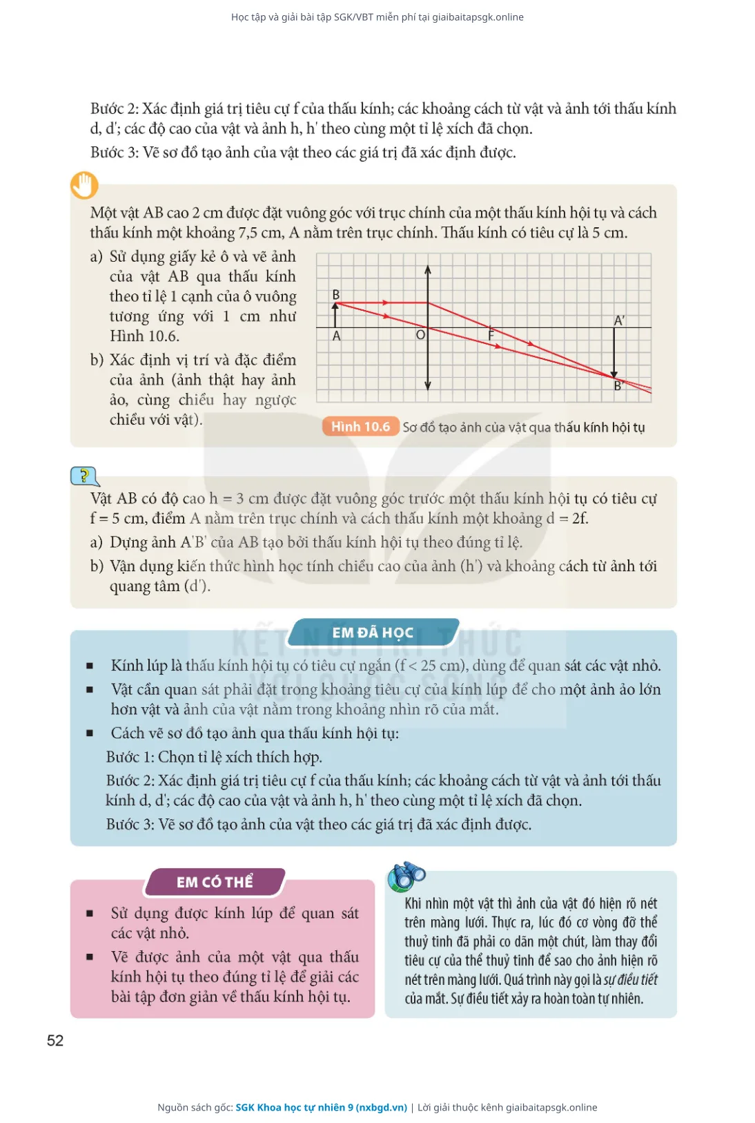 Trang 53 sách giáo khoa SGK Khoa học tự nhiên 9 thu nhỏ
