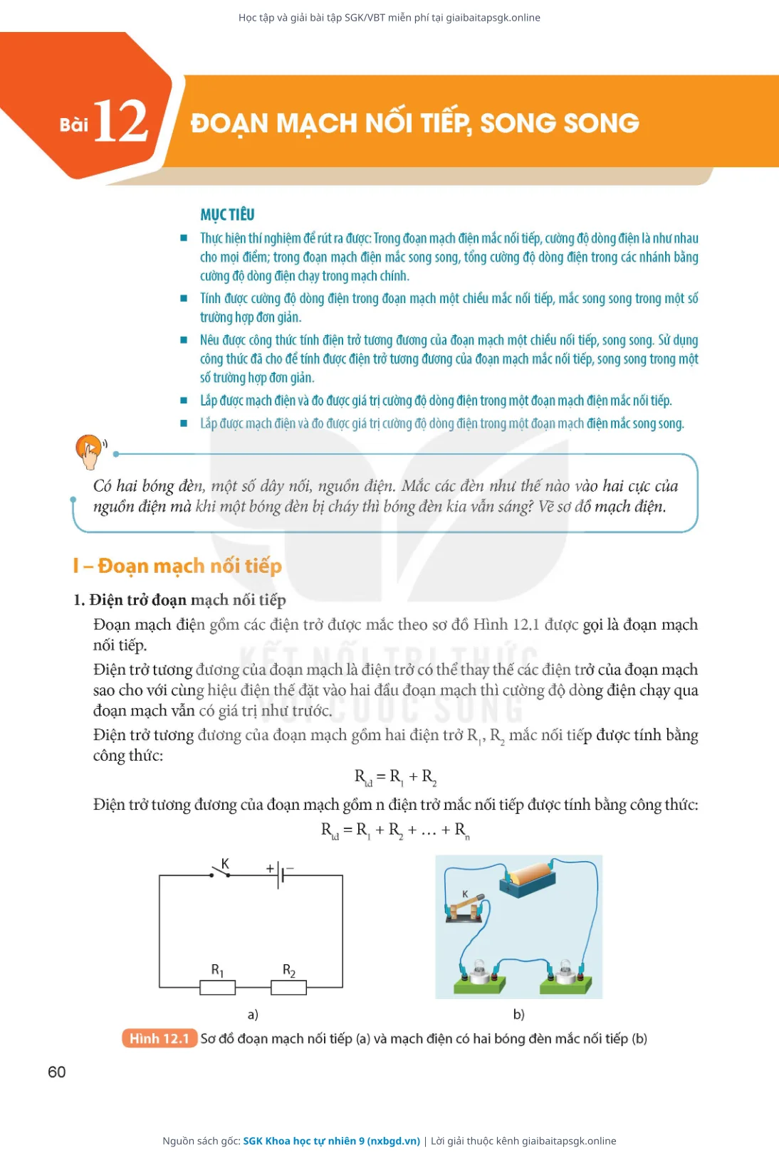 Trang 61 sách giáo khoa SGK Khoa học tự nhiên 9 thu nhỏ