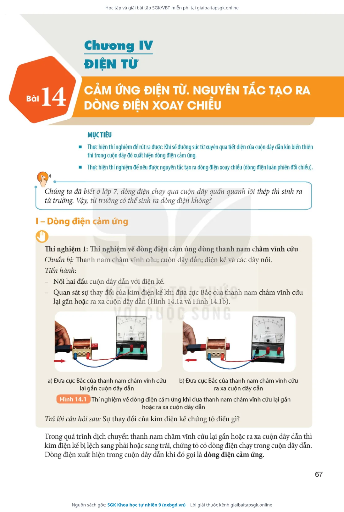 Trang 68 sách giáo khoa SGK Khoa học tự nhiên 9 thu nhỏ