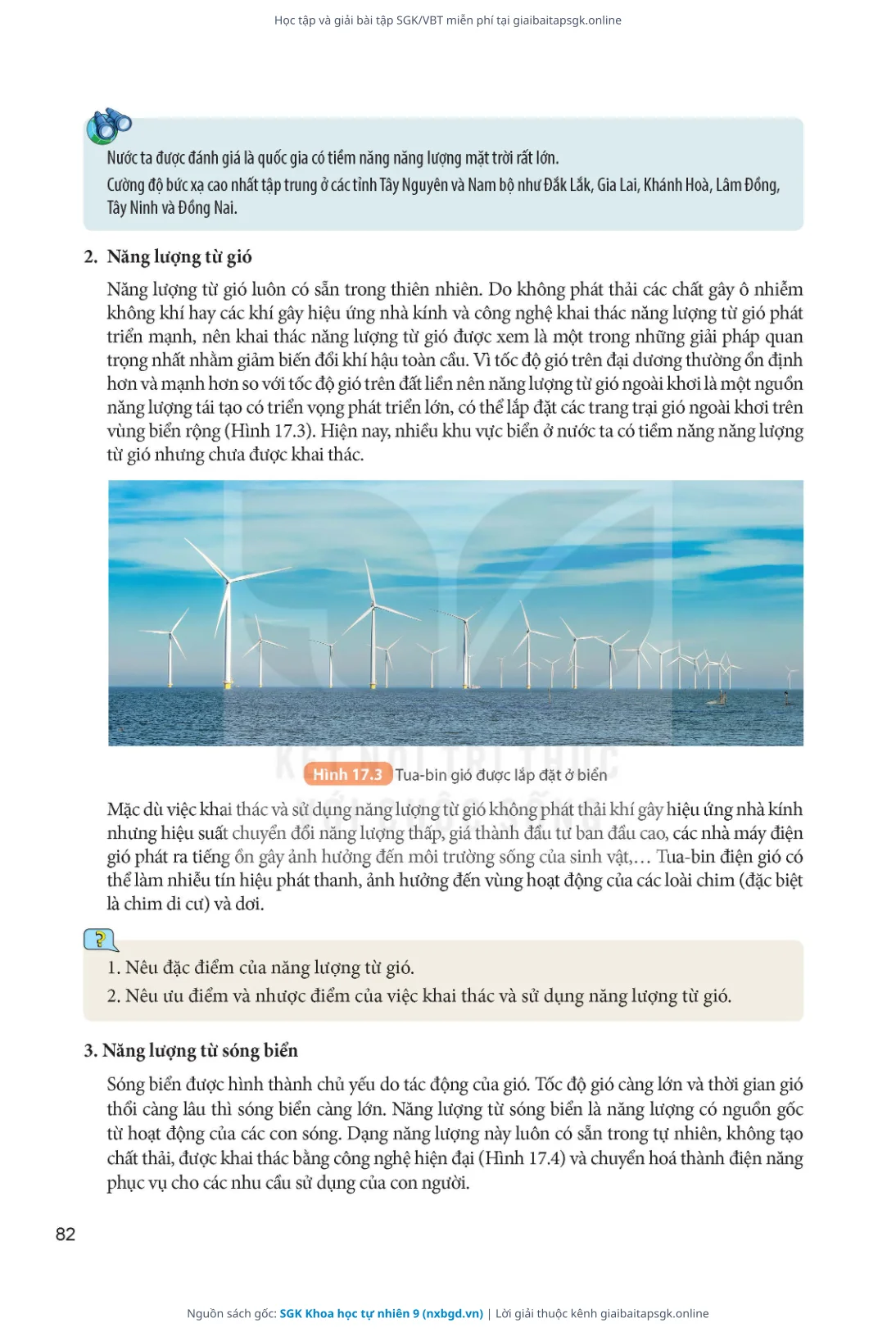 Trang 83 sách giáo khoa SGK Khoa học tự nhiên 9 thu nhỏ