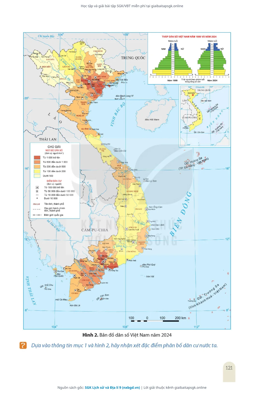 Trang 123 sách giáo khoa SGK Lịch sử và Địa lí 9 thu nhỏ