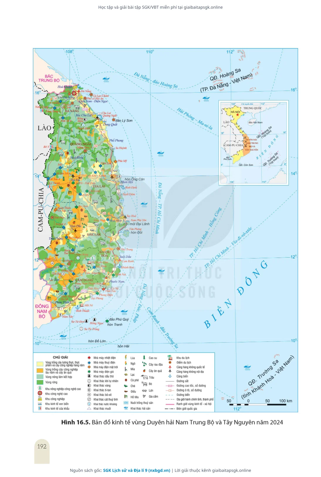 Trang 194 sách giáo khoa SGK Lịch sử và Địa lí 9 thu nhỏ
