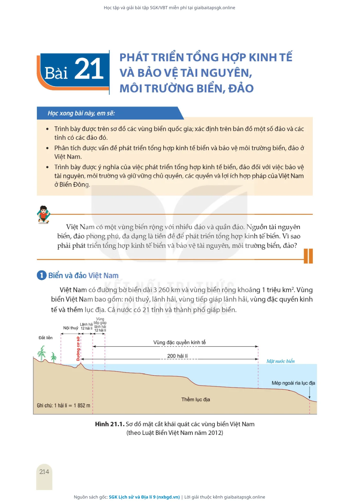Trang 216 sách giáo khoa SGK Lịch sử và Địa lí 9 thu nhỏ