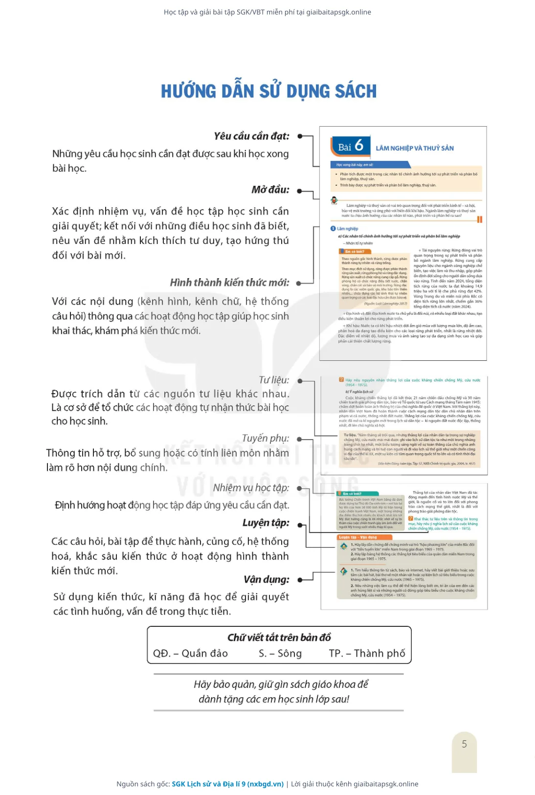 Trang 7 sách giáo khoa SGK Lịch sử và Địa lí 9 thu nhỏ