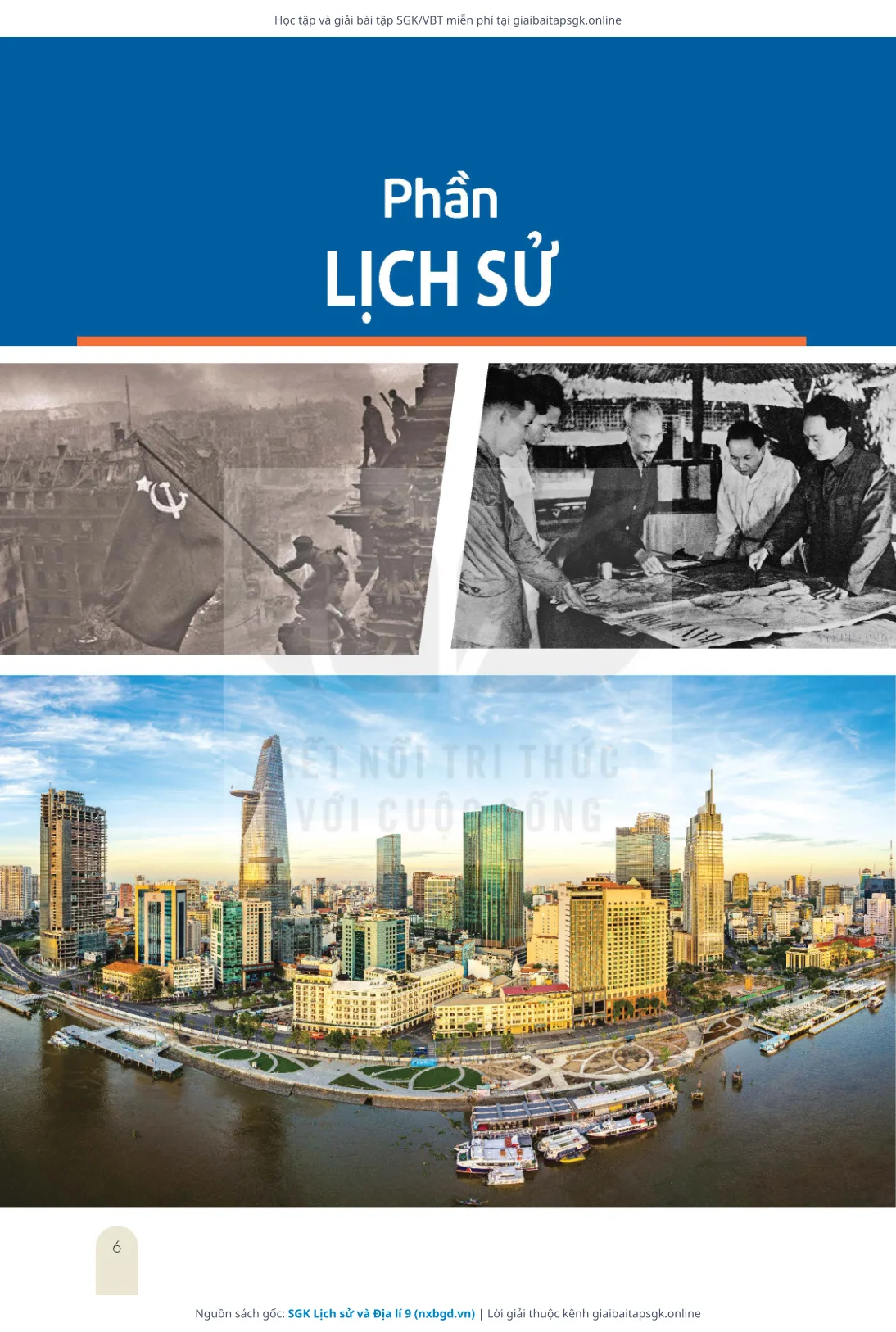 Trang 8 sách giáo khoa SGK Lịch sử và Địa lí 9 thu nhỏ