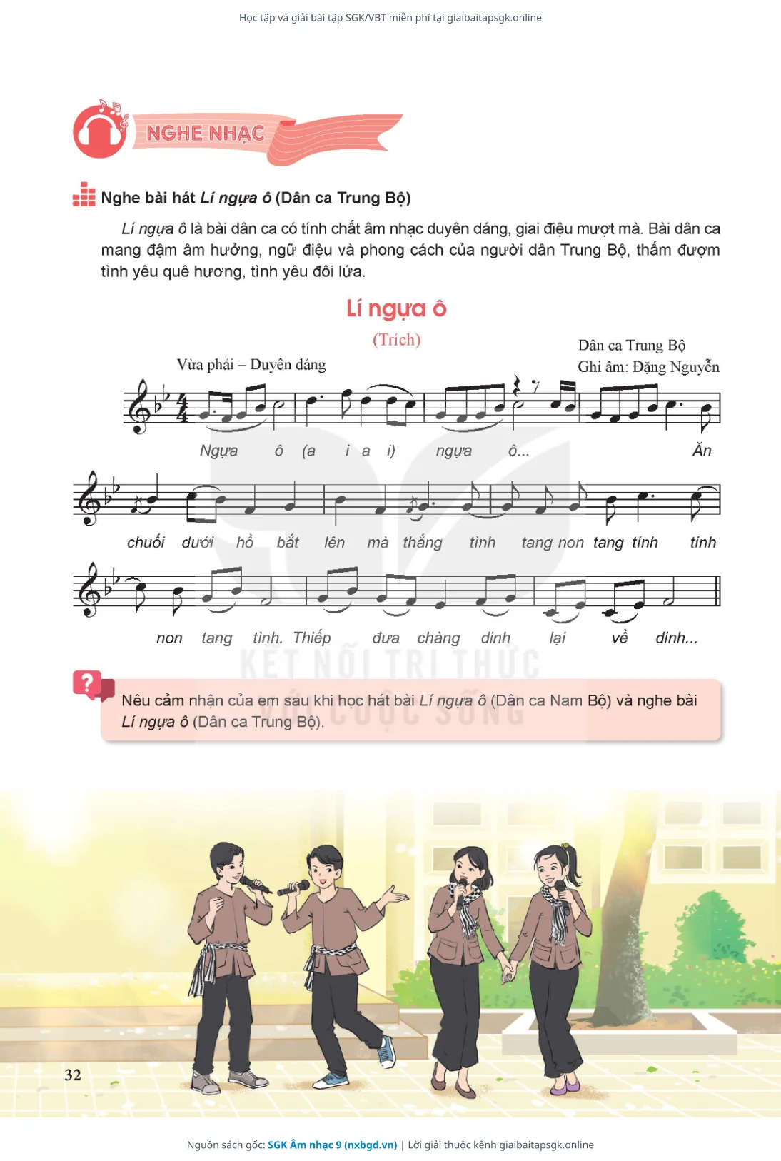 Trang 33 sách giáo khoa SGK Âm nhạc 9 thu nhỏ