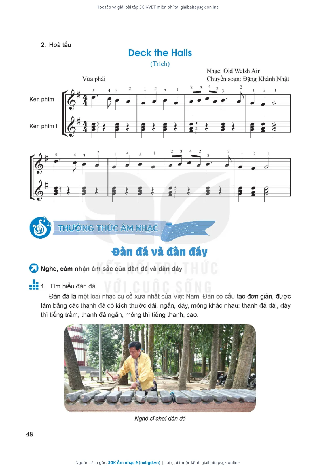 Trang 49 sách giáo khoa SGK Âm nhạc 9 thu nhỏ