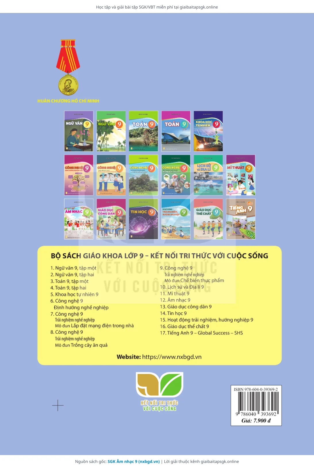 Trang 70 sách giáo khoa SGK Âm nhạc 9 thu nhỏ