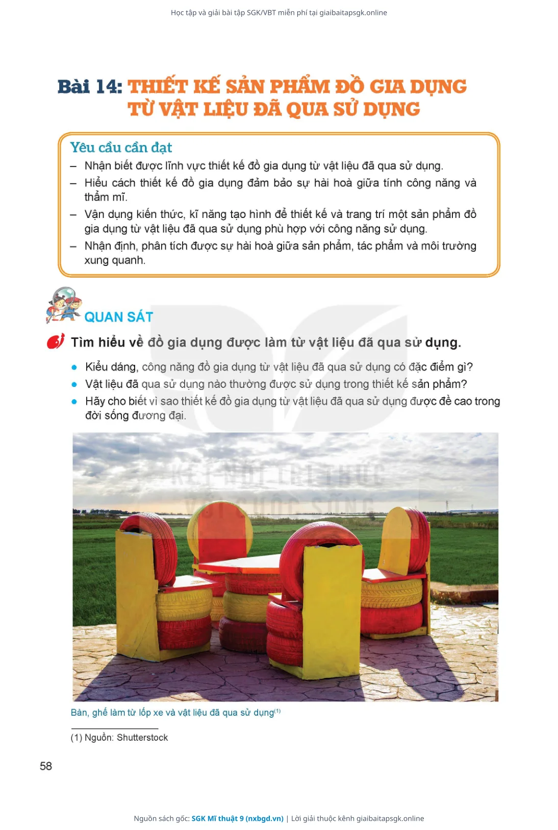 Trang 59 sách giáo khoa SGK Mĩ thuật 9 thu nhỏ