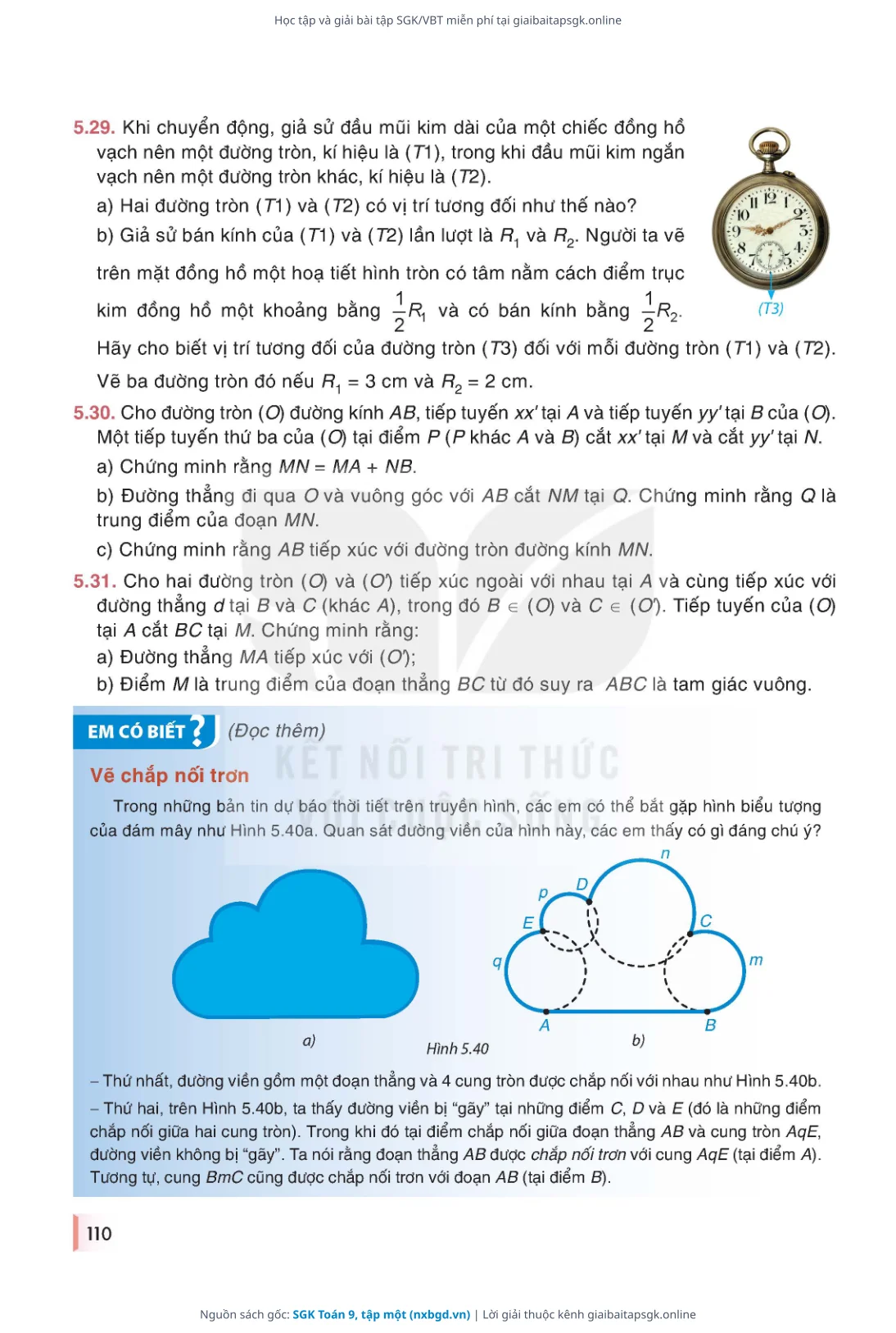 Trang 111 sách giáo khoa SGK Toán 9, tập một thu nhỏ