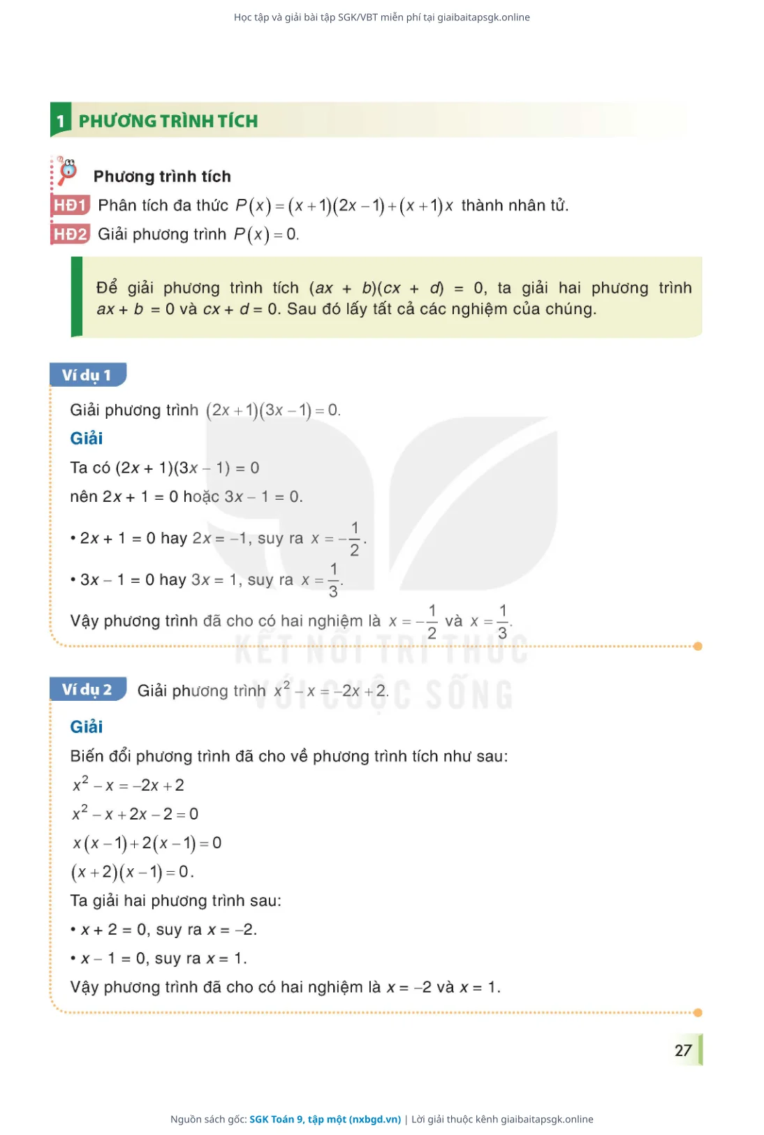 Trang 28 sách giáo khoa SGK Toán 9, tập một thu nhỏ